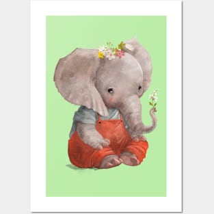 Elephant Love 2 Posters and Art